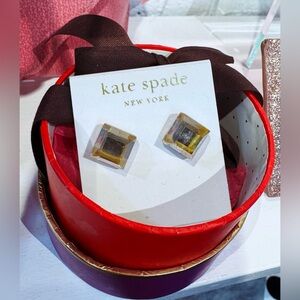 Kate Spade Gold  Stud Earrings
